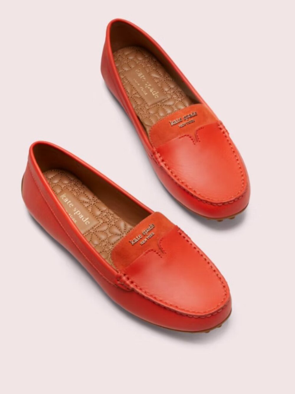 Kate Spade Deck Driving Loafer Tamarillo